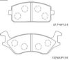 FMSI D1807107 Brake Pad Set, disc brake